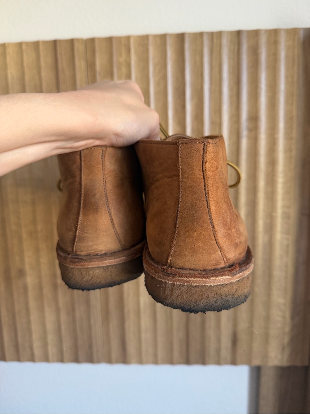 Astorflex Brown Leather Chukka Boots - Sz 11 - Picture 8 of 9